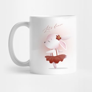 Dancing lovely bunny Mug